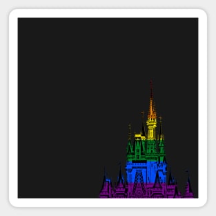 Pride Magic Castle Magnet